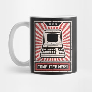 Propaganda Poster – Computer Nerd Mug